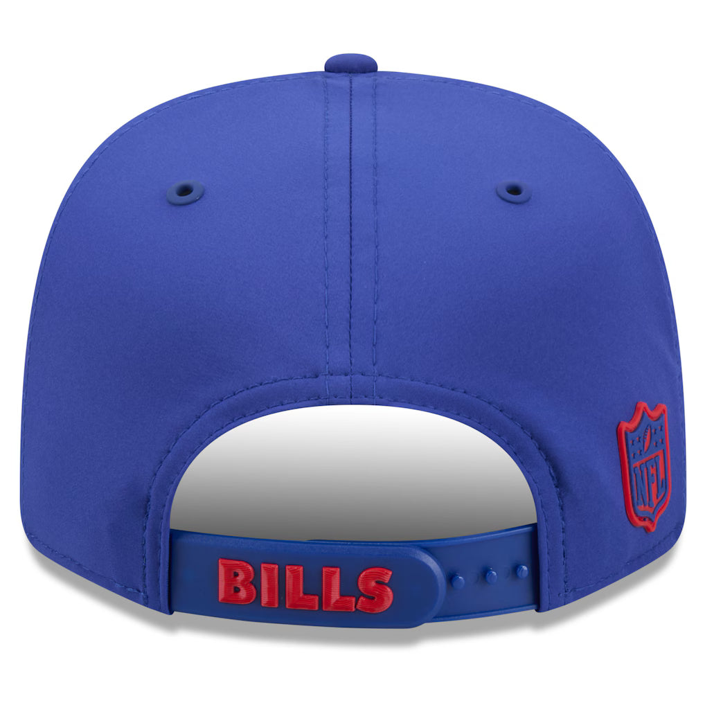 Men's Buffalo Bills New Era 2026 NFL Sideline 9SEVENTY Throwback Logo Blue Adjustable Hat