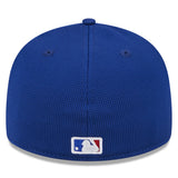 Chicago Cubs New Era 2025 Royal Blue Batting Practice Low Profile 59FIFTY Fitted Hat - Pro Jersey Sports