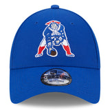 Men's New Era New England Patriots Blue 2023 Sideline Historic 9FORTY Adjustable Hat - Pro Jersey Sports