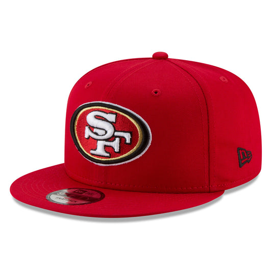 San Francisco 49ers New Era Red Basic 9FIFTY Snapback Hat