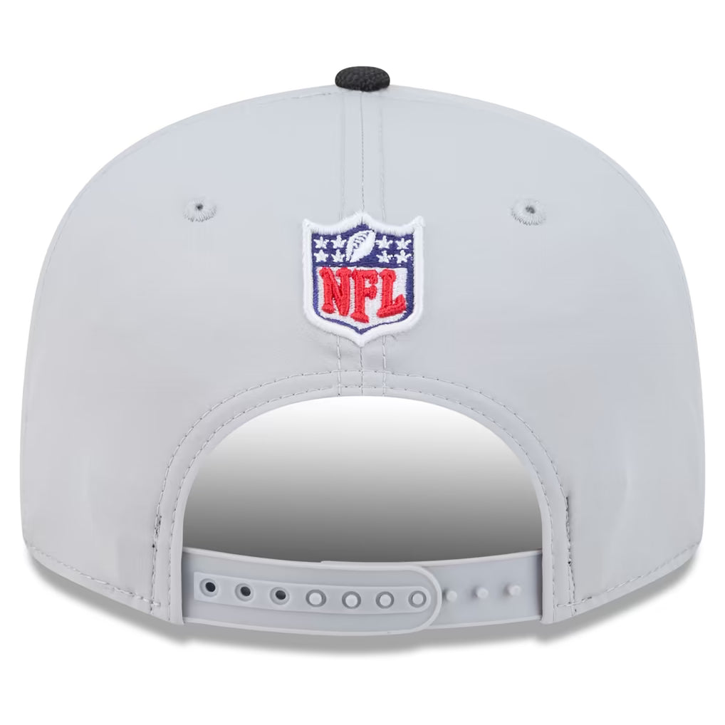 Men's Detroit Lions New Era Silver 2026 Rivalries Collection 9FIFTY Snapback Hat