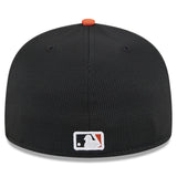 Baltimore Orioles New Era White 2025 Batting Practice 59FIFTY Fitted Hat - Pro Jersey Sports