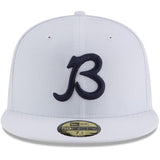 Chicago Bears New Era Optic White Grisiron Traditions B 59FIFTY Fitted Hat - Pro Jersey Sports