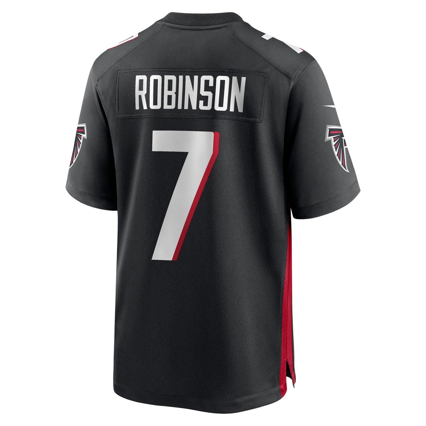 Youth Bijan Robinson Atlanta Falcons Nike Black Game Replica Jersey