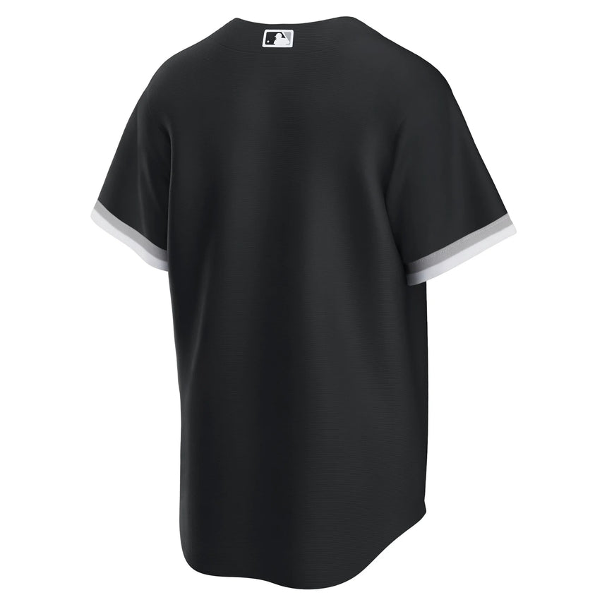 Men's NIKE Chicago White Sox Alternate Black Replica Custom Jersey