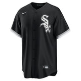 Bobby Jenks Chicago White Sox NIKE Replica Men's Alternate Black Jersey With Premium Lettering - Pro Jersey Sports