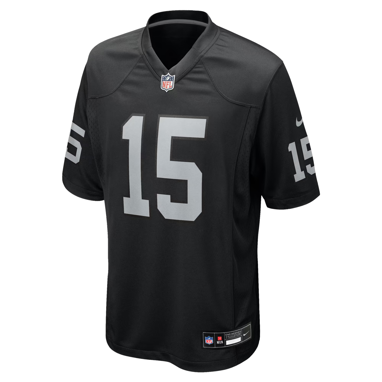 Men's Fernando Mendoza Las Vegas Raiders Nike Black Replica Game Jersey