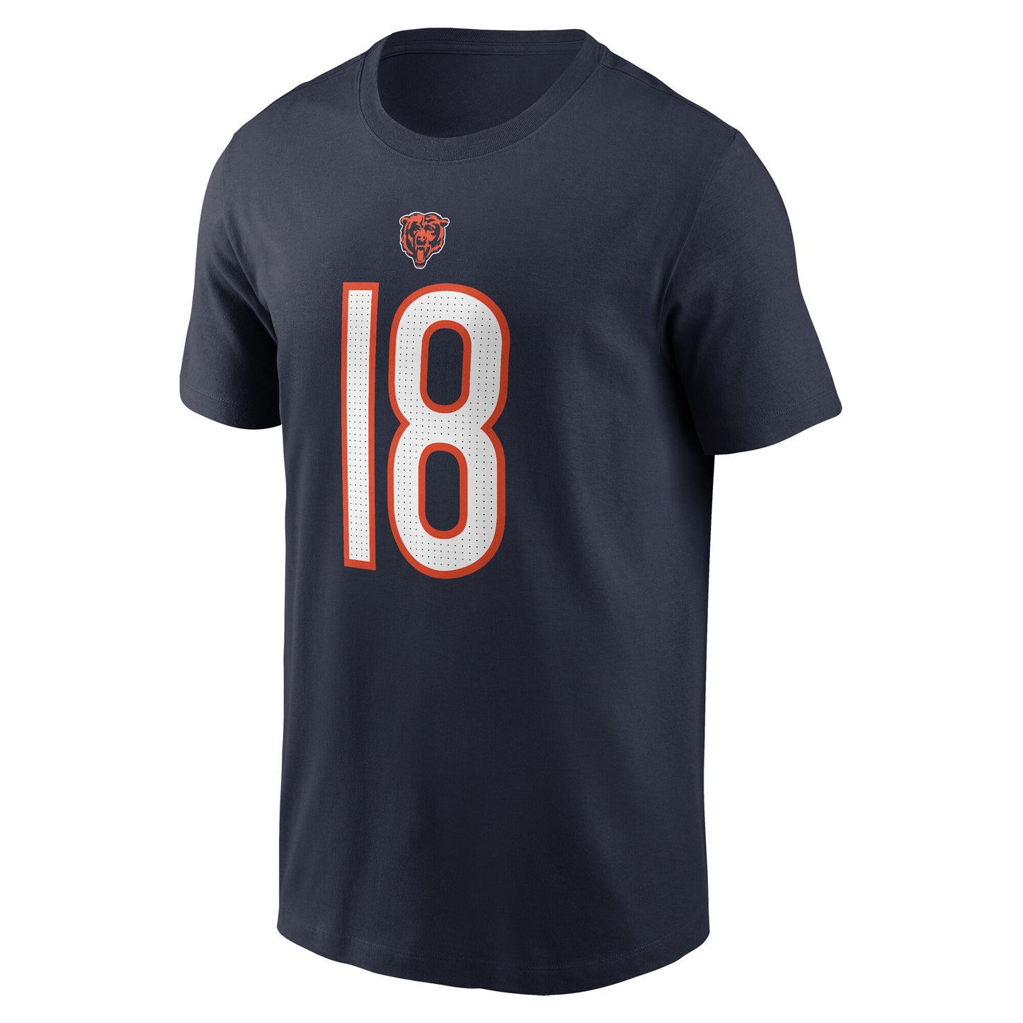 Men's Nike Caleb Williams Navy Chicago Bears Name & Number T-Shirt