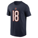 Men's Nike Caleb Williams Navy Chicago Bears Name & Number T-Shirt - Pro Jersey Sports