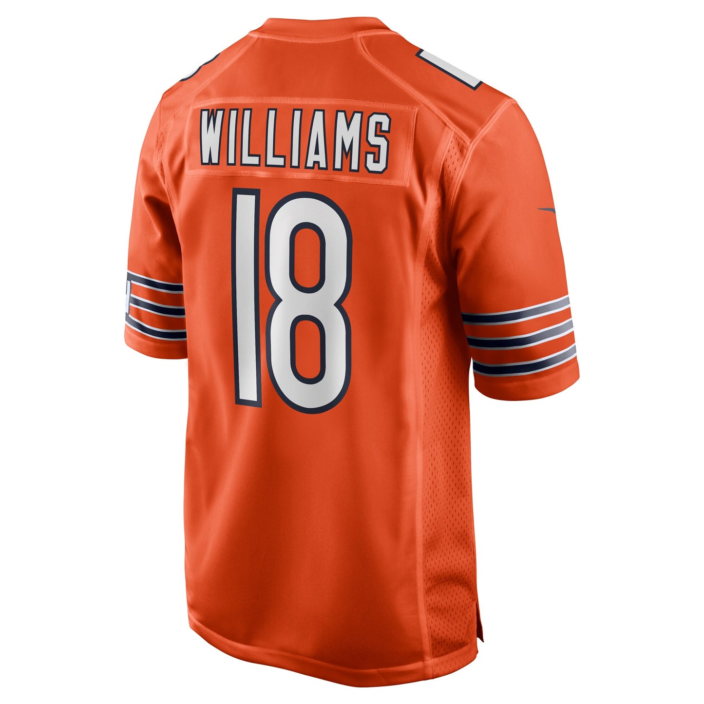 Men's Caleb Williams Chicago Bears Nike Orange Alternate Team Color Game Jersey