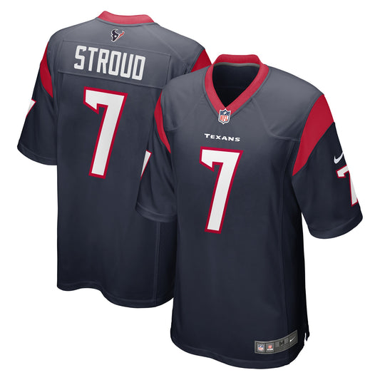 Men's C.J. Stroud Houston Texans Nike Navy Game Jersey - Pro Jersey Sports