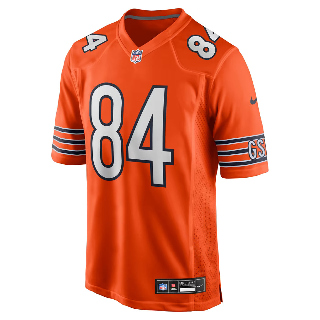 Youth Colston Loveland Chicago Bears Orange Nike Game Jersey