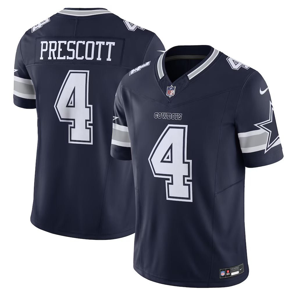 Men's Nike Dak Prescott Navy Dallas Cowboys Vapor F.U.S.E. Limited Jersey - Pro Jersey Sports