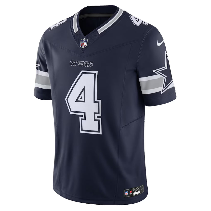 Men's Nike Dak Prescott Navy Dallas Cowboys Vapor F.U.S.E. Limited Jersey - Pro Jersey Sports