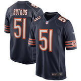 Men's Nike Dick Butkus Navy Chicago Bears Game Retired Player Jersey - Pro Jersey Sports