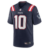 Men's New England Patriots Drake Maye Nike Navy Game Jersey - Pro Jersey Sports