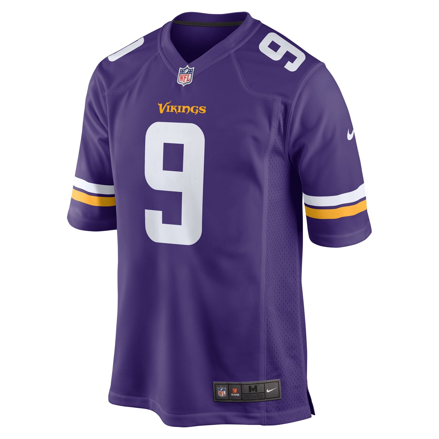 Men's JJ McCarthy Minnesota Vikings Purple Game Replica Jersey