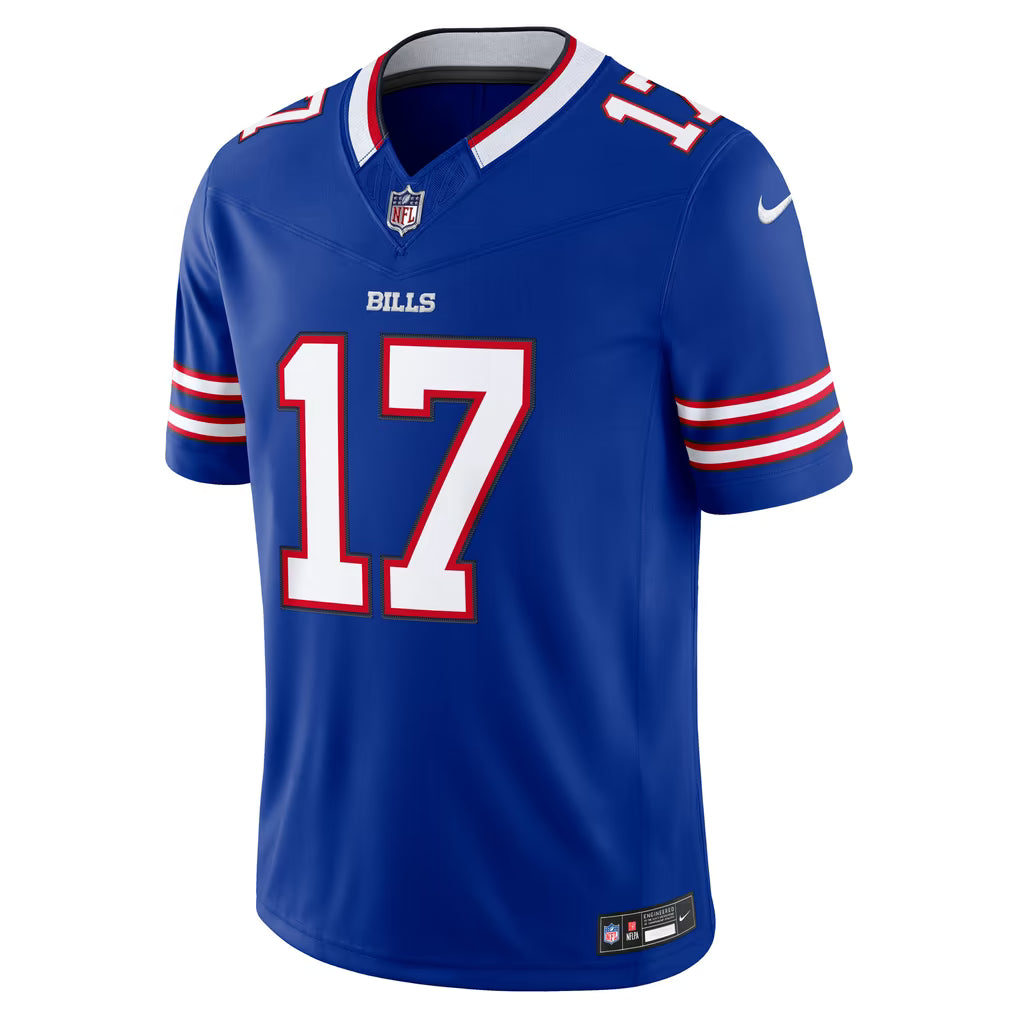 Josh Allen Buffalo Bills Nike Team Vapor F.U.S.E. Stitched Limited Jersey - Royal
