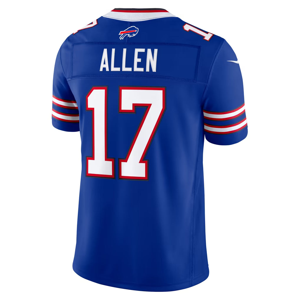 Josh Allen Buffalo Bills Nike Team Vapor F.U.S.E. Stitched Limited Jersey - Royal