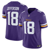 Men's Minnesota Vikings Justin Jefferson Nike Purple Vapor F.U.S.E. Limited Jersey - Pro Jersey Sports