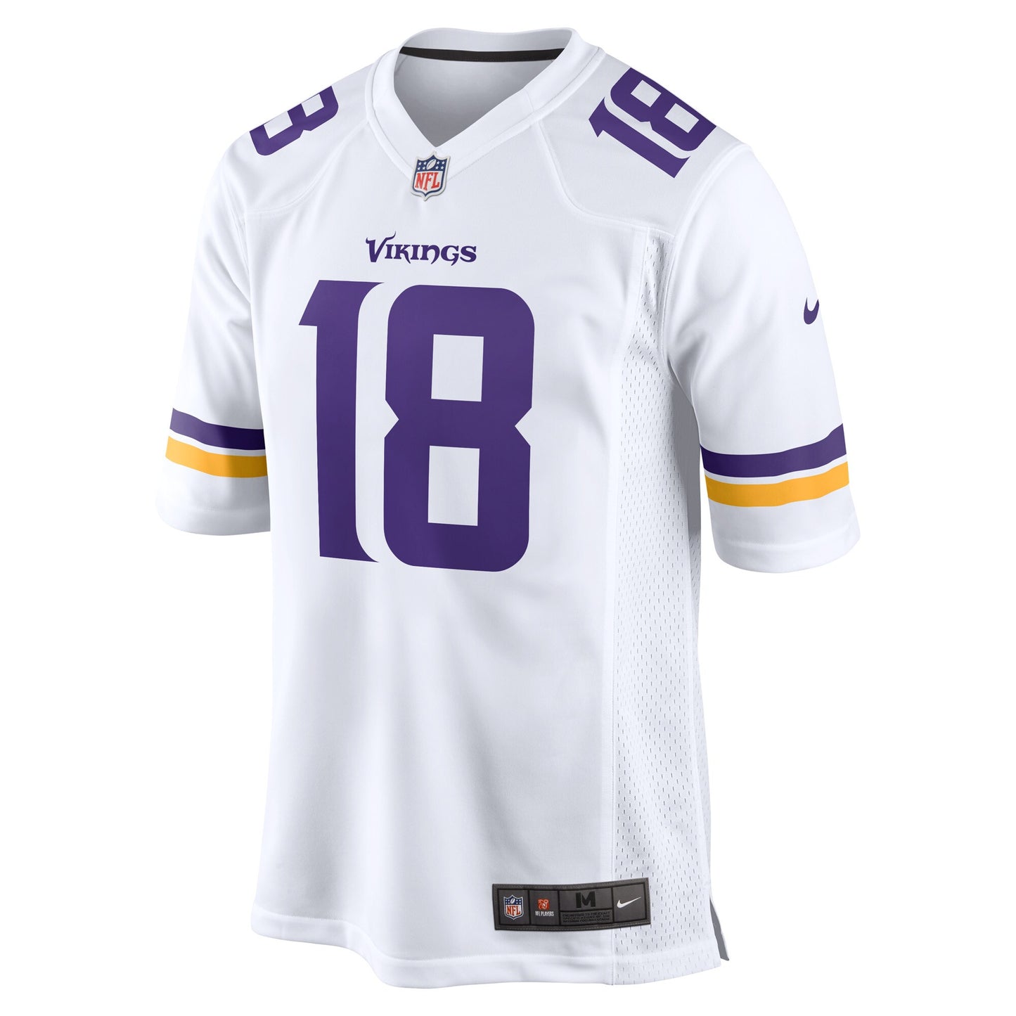 Men's Justin Jefferson Minnesota Vikings White Game Replica Jersey