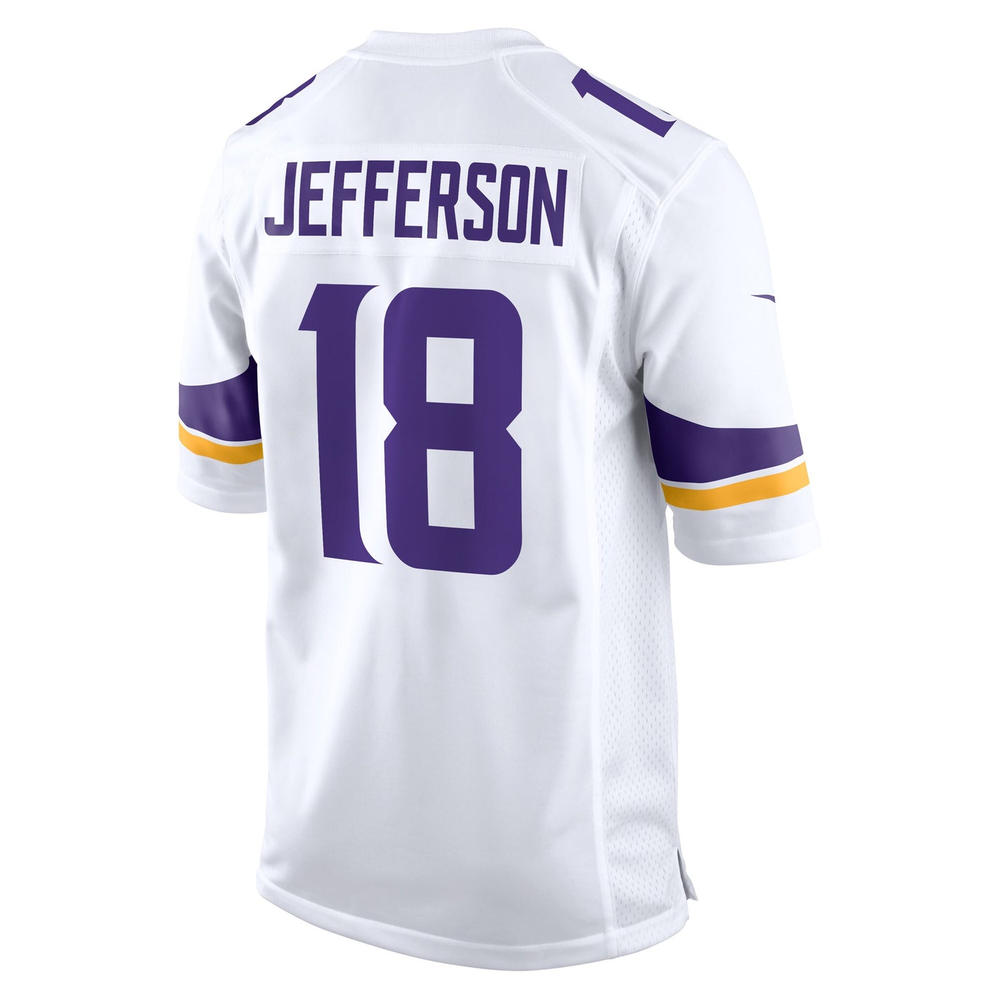 Men's Justin Jefferson Minnesota Vikings White Game Replica Jersey