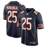 Youth Kyle Monangai Chicago Bears Navy Nike Game Jersey - Pro Jersey Sports