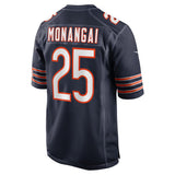 Youth Kyle Monangai Chicago Bears Navy Nike Game Jersey - Pro Jersey Sports
