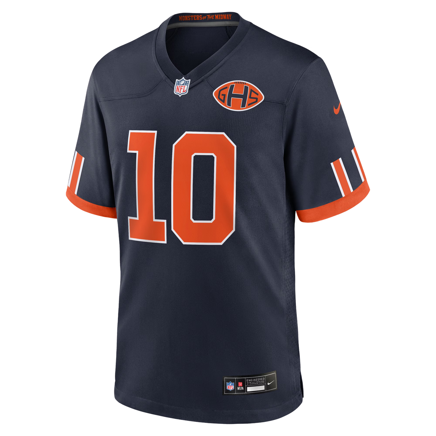 Youth Luther Burden III Chicago Bears Navy 2026 Rivalries Collection Nike Game Jersey
