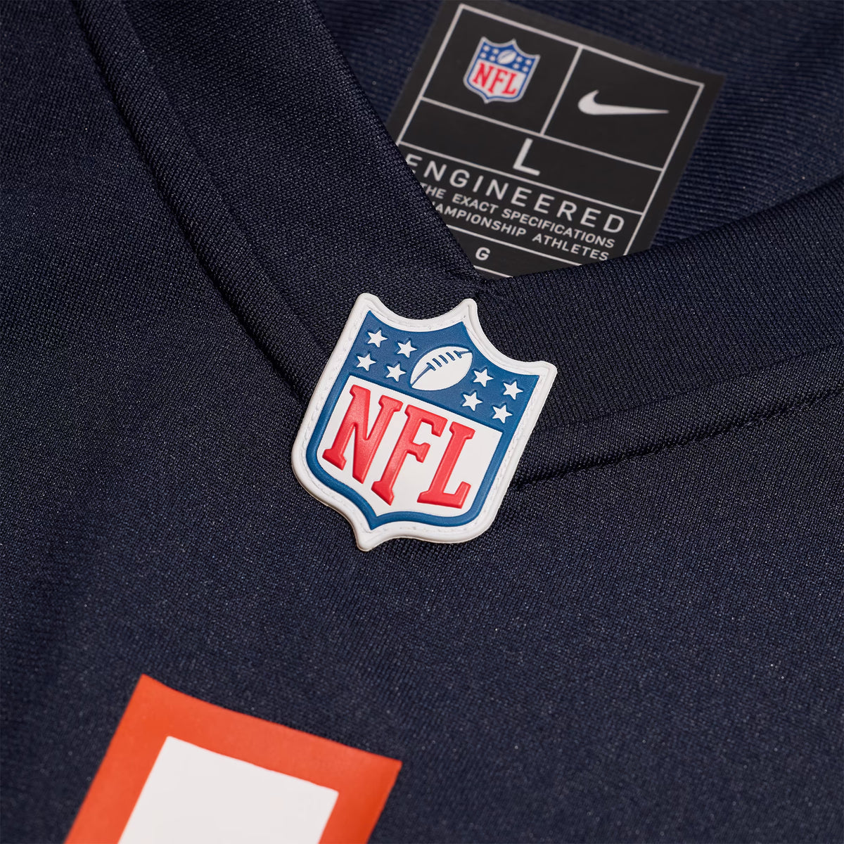 Youth Luther Burden III Chicago Bears Navy Nike Game Jersey