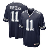 Men's Nike Micah Parsons Navy Dallas Cowboys Game Jersey - Pro Jersey Sports