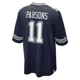 Men's Nike Micah Parsons Navy Dallas Cowboys Game Jersey - Pro Jersey Sports