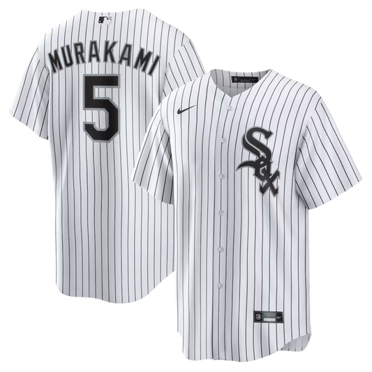 Men's Chicago White Sox Munetaka Murakami Nike White Home Replica Jersey