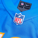 Men's Omarion Hampton Los Angeles Chargers Powder Blue Nike Game Jersey - Pro Jersey Sports