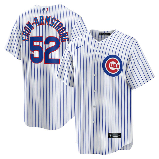 NIKE Men's Chicago Cubs Pete Crow-Armstrong White Home Replica Jersey