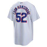 NIKE Men's Chicago Cubs Pete Crow-Armstrong White Home "ROOKIE" Replica Jersey - Pro Jersey Sports