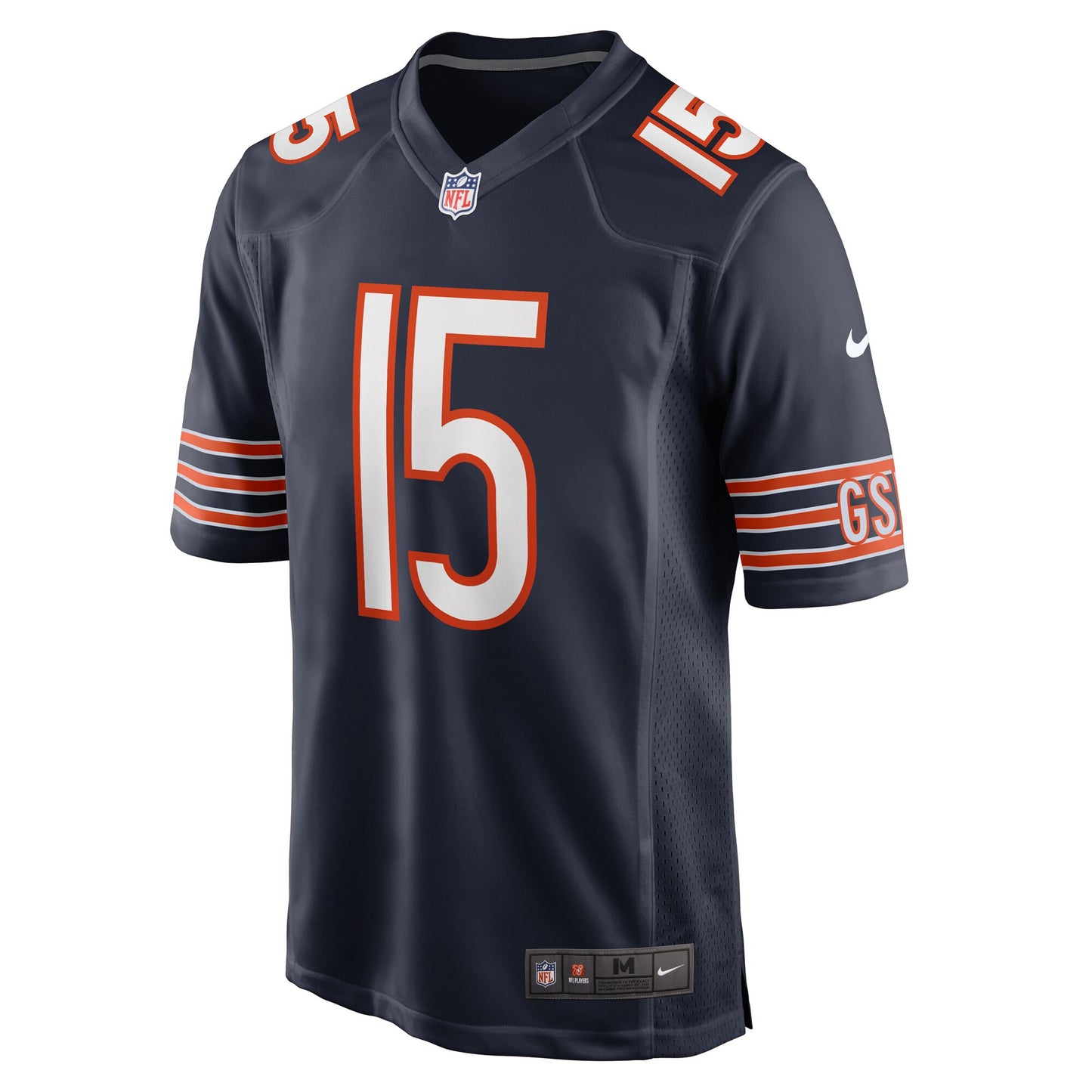 Men's Chicago Bears Rome Odunze Nike Navy Team Color Game Jersey