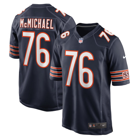 Men's Steve McMichael Chicago Bears Nike Navy Replica Game Jersey