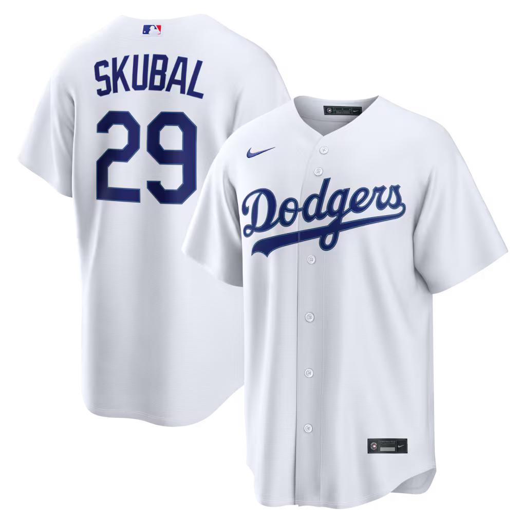 Men's Tarik Skubal Los Angeles Dodgers Nike White Home Replica Team Jersey