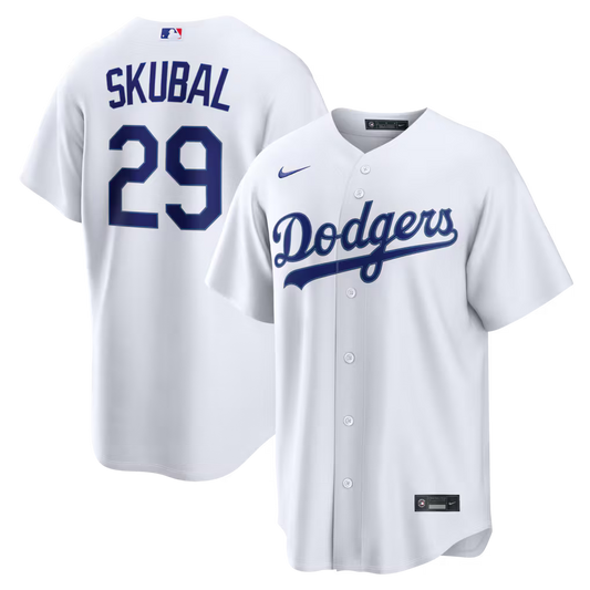 Men's Tarik Skubal Los Angeles Dodgers Nike White Home Replica Team Jersey