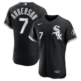 Men's Chicago White Sox Tim Anderson Nike Black Alternate Authentic Player Jersey - Pro Jersey Sports