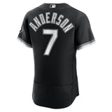 Men's Chicago White Sox Tim Anderson Nike Black Alternate Authentic Player Jersey - Pro Jersey Sports
