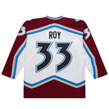 Men's Patrick Roy Colorado Avalanche White 2000-01 Power Play Jersey - Pro Jersey Sports