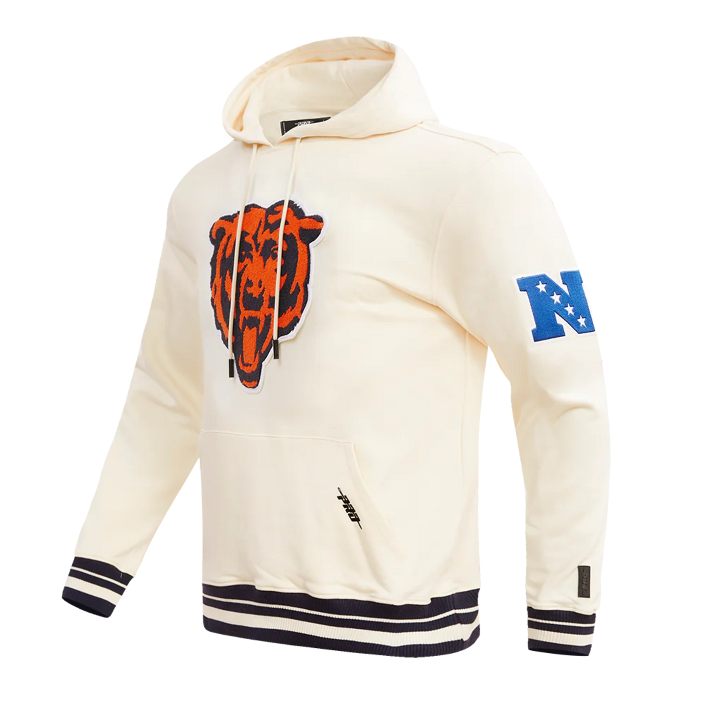 Men's Chicago Bears Pro Standard Retro Classic Eggshell Hoodie