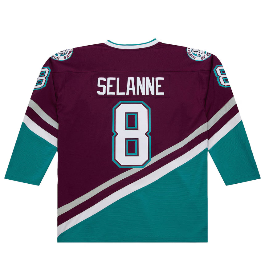 Men's Teemu Selanne Anaheim Ducks 1996-97 Purple Power Play Jersey - Pro Jersey Sports