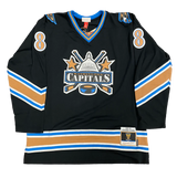 Men's Washington Capitals Alexander Ovechkin Mitchell & Ness Black 2005-06 Blue Line Player Jersey - Pro Jersey Sports