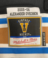 Men's Washington Capitals Alexander Ovechkin Mitchell & Ness Black 2005-06 Blue Line Player Jersey - Pro Jersey Sports