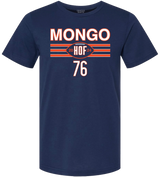 Men's Steve McMichael Mongo Hall of Fame Obvious Shirts Navy Tee - Pro Jersey Sports