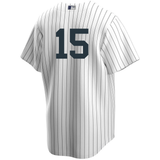 Men's Nike Thurman Munson #15 White New York Yankees Home Official Replica Player Jersey - Pro Jersey Sports