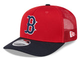 Boston Red Sox New Era Red/Navy Batting Practice 9SEVENTY Trucker Hat - Pro Jersey Sports